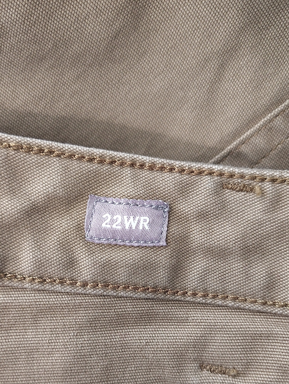 Ariat Womens Rebar Brown Perfect Rise Straight Pants 22WR 22W - Picture 4 of 7